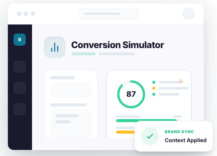 Conversion Simulator: See Why Your Website is Leaking Leads